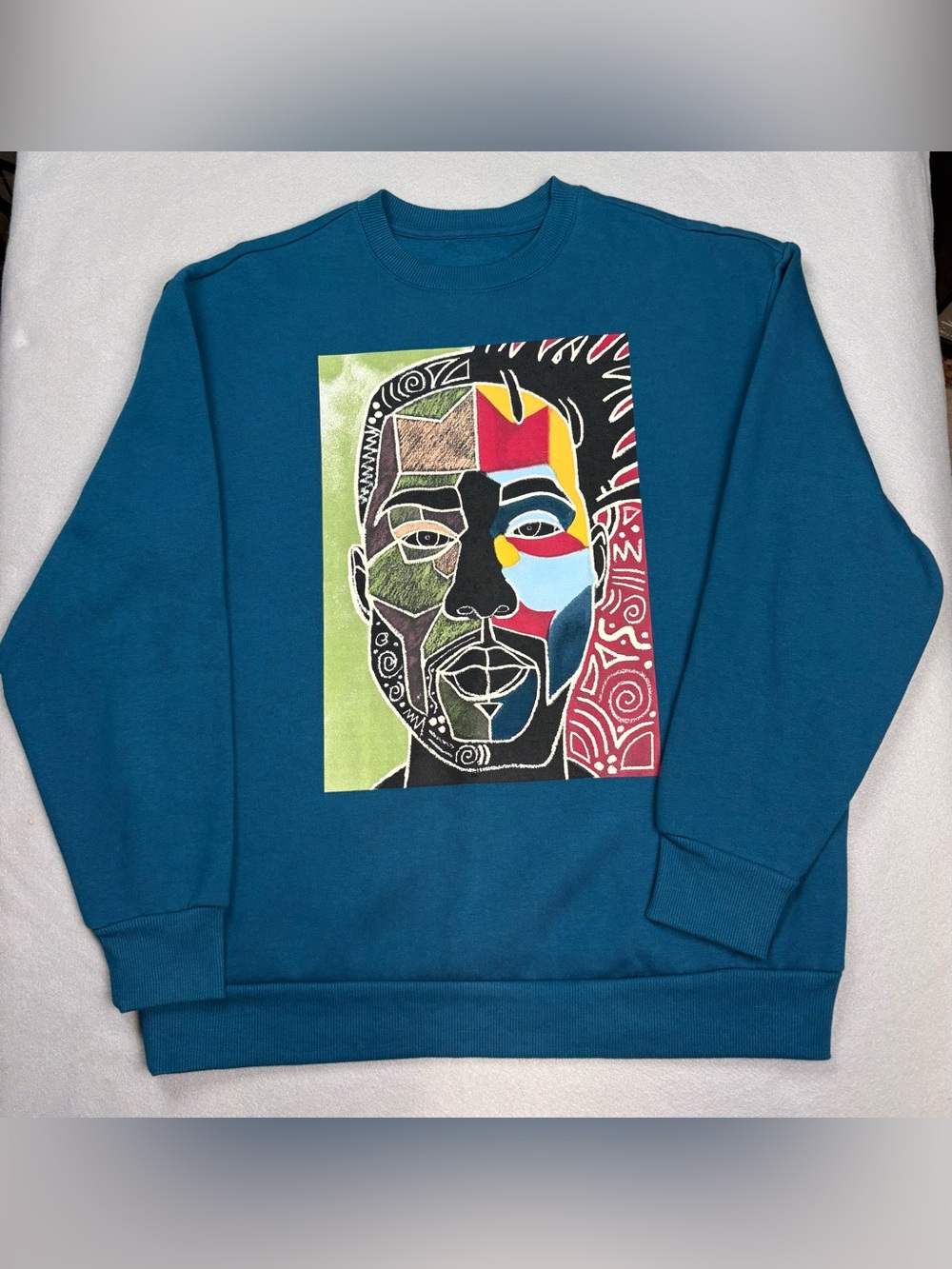 Target Black History Month Abstract Face Graphic Sweatshirt S NWOT